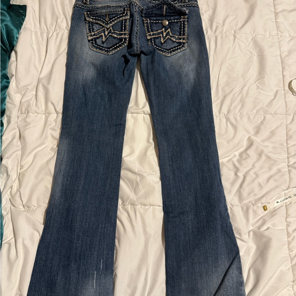 Miss Me Dark Blue Boot Cut Jeans